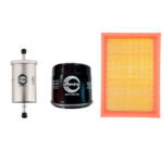 فیلتر روغن خودرو سرکان مدل 7735 مناسب برای پراید به همراه فیلتر هوا و بنزین - تصویر 2