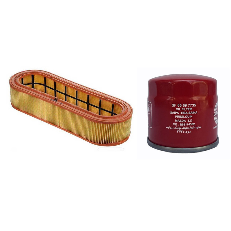 44420ead5d7941c9d96eafd5ff24ec0346c02d1f_1628493832 فیلتر روغن خودرو سرکان مدل SF7735 به همراه فیلتر هوا - تصویر 1