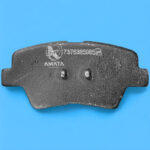 لنت ترمز عقب خودرو آماتا صمد مدل دیسکی دو جفت مناسب برای سمند سورن، پژو پارس - تصویر 2