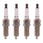 شمع خودرو جی آی اس پی مدل K6RTM3 کد 257001 پایه بلند مناسب برای پژو 206 تیپ 5 و پژو 206 تیپ 6 بسته 4 عددی
