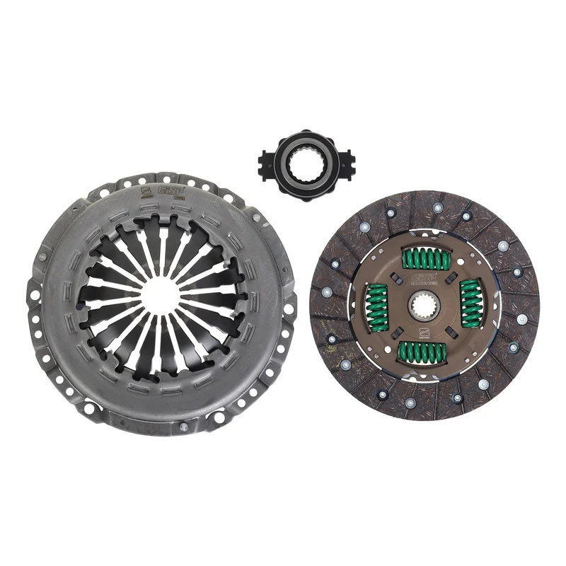 81c2a1ffc8cd3e378abbce1e4f2c28f164cfe3dc_1778110212 کیت صفحه کلاچ جی ای اس پی کد 209901 مدل پری دمپر فنر دوبل به همراه بلبرینگ شاخک دار RC مناسب برای پژو 405 SLX TU5 و پژو پارس TU5 - تصویر 1